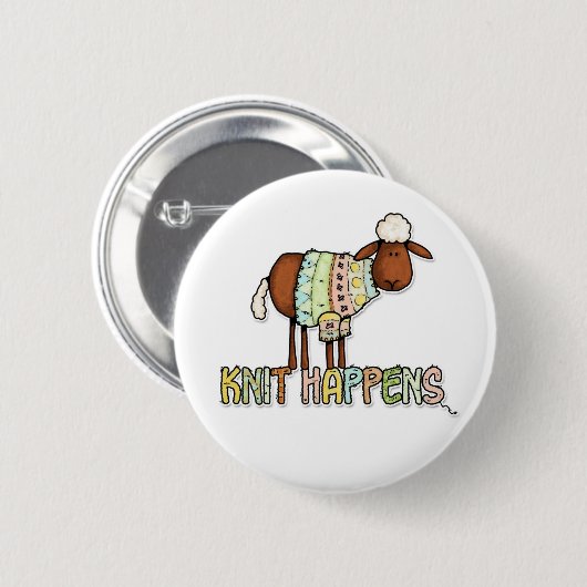 messing ronde button 5,7 cm (Voorkant /achterkant)