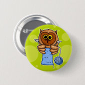 messing ronde button 5,7 cm (Voorkant /achterkant)