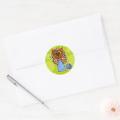 messing ronde sticker (Envelop)
