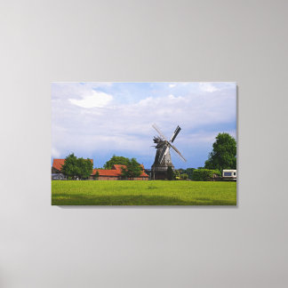 Meßlinger Mühle in Petershagen-Meßlingen Canvas Afdruk