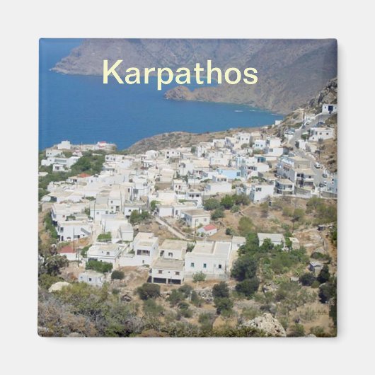 Messochori Karpathos Griekenland magneet (Voorkant)