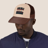 messt Merry Kerstmis Trucker Pet (In situ)