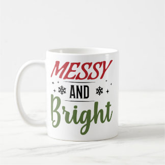 Messy And Bright Funny Christmas Koffiemok