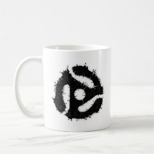 Messy B/W 45 invoegen Koffiemok