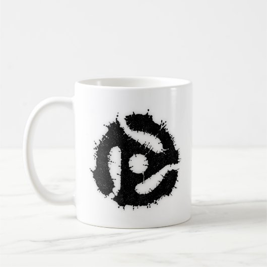 Messy B/W 45 invoegen Koffiemok (Links)