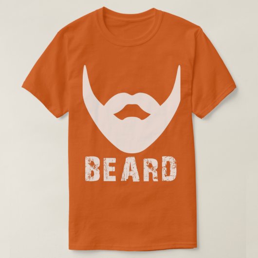 Messy Beard Classic TShirt (Design voorkant)