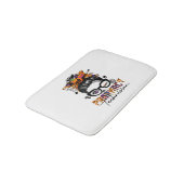 Messy Bun Apotheek Technicus Halloween Party Badmat (Gekanteld)