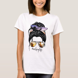 Messy Bun Archery Life T-shirt