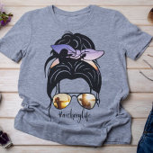 Messy Bun Archery Life T-shirt