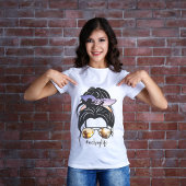 Messy Bun Archery Life T-shirt