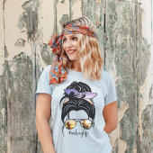 Messy Bun Archery Life T-shirt