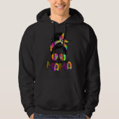 Messy Bun Buffalo Pset Valentijnsdag One Hoodie (Voorkant)