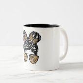 Messy Bun Classic Mok (Voorkant rechts)