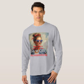 "Messy Bun & Gettin' It Done" verschijnt op 4 juli T-shirt (Voorkant volledig)