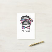 Messy Bun Gifts Ideeën voor Schoolmedewerkers Post-it® Notes (Op bureau)