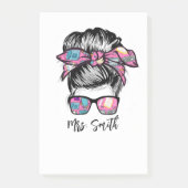 Messy Bun Gifts Ideeën voor Schoolmedewerkers Post-it® Notes (Voorkant)