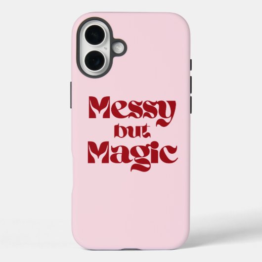 messy but magic Case-Mate iPhone case (Achterkant)
