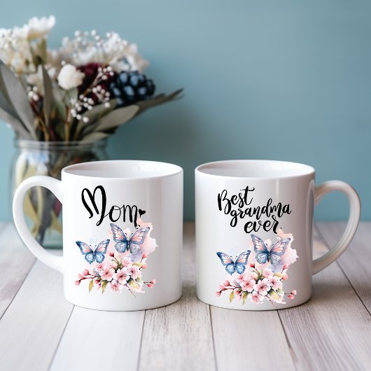 Messy Butterfly Waterverf Mok