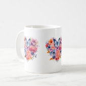 Messy Butterfly Waterverf Mok (Voorkant links)