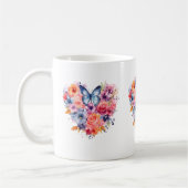 Messy Butterfly Waterverf Mok (Links)