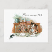 Messy Cats van Louis Wain Briefkaart (Voorkant)