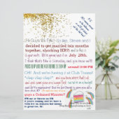 Messy Club Queen Gay Wedding Uitnodigingen (Staand voorkant)