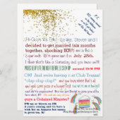 Messy Club Queen Gay Wedding Uitnodigingen (Voorkant / Achterkant)