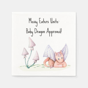 Messy Eaters Unite: Baby Dragon goedgekeurd! Servet