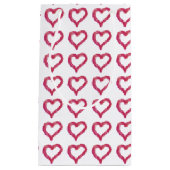 Messy - een onvolmaakt getrokken hart klein cadeauzakje (Voorkant)