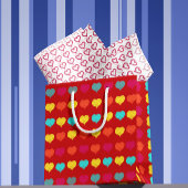 Messy - een onvolmaakt getrokken hart tissuepapier