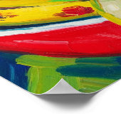 Messy Fruit Art Poster (Hoek)