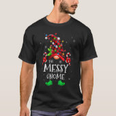 Messy Gnome Buffalo Play Matching Family Christma T-shirt (Voorkant)