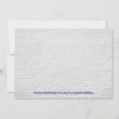 Messy Graffiti Zestiende Kaart (Achterkant)