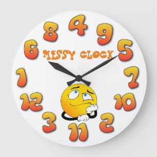 "Messy" Grote Klok