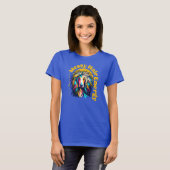 Messy Hair Energy Dog Pop Art Shirt (Voorkant volledig)