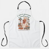 Messy Kitchen, Happy Chef Schort (Voorkant)