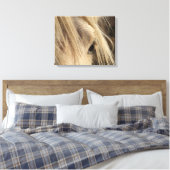 Messy Mane Canvas Afdruk (Insitu (Slaapkamer))