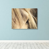 Messy Mane Canvas Afdruk (Insitu (Houten vloer))