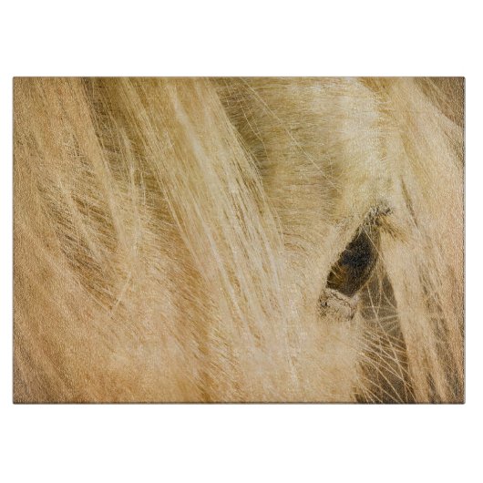 Messy Mane Snijplank (Voorkant)