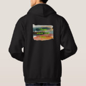 Messy Minds Make Magic | Abstract Brush Stroke Art Hoodie (Achterkant)
