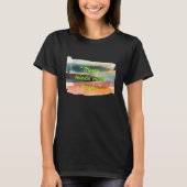Messy Minds Make Magic | Abstract Brush Stroke Art T-shirt (Voorkant)