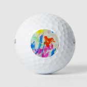 Messy Paint Golfballen (Voorkant)