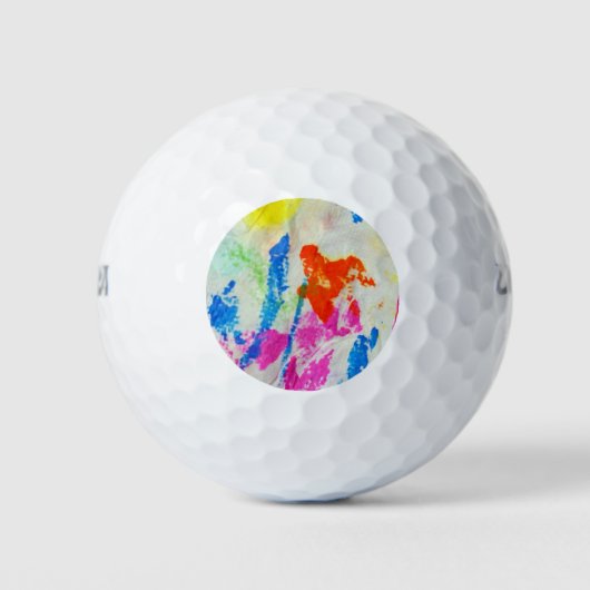 Messy Paint Golfballen (Voorkant)