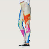 Messy Paint Leggings (Links)