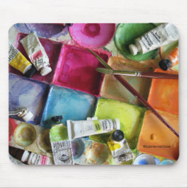 Messy Palette - Mousepad Muismat