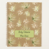 Messy Palm Tri-Colors Planner (Voorkant)