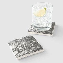 Messy PineCones Stenen Onderzetter