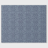 Messy polka dots, trendy inktpatroon. cadeaupapier (Vlak)