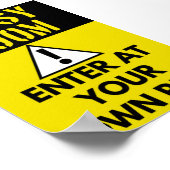 Messy room poster (Hoek)