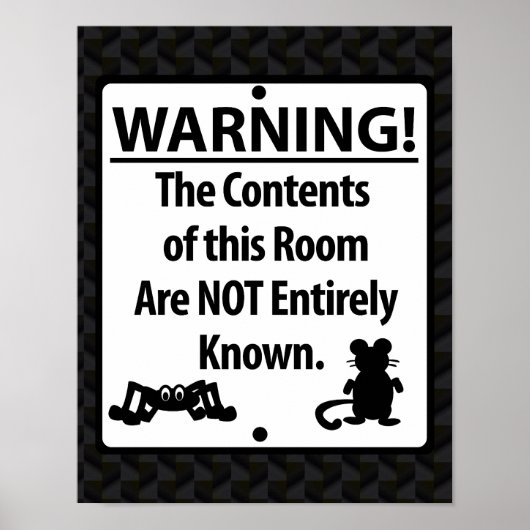 Messy Room Poster (Voorkant)